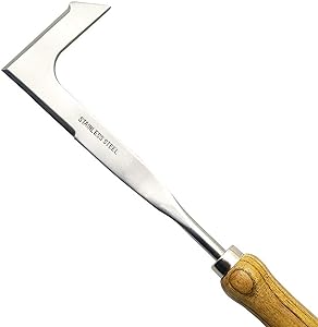 RED OAK TOOLS , Stainless Steel 13’’ Crack Weeder, Sidewalk & Patio Weeding Tool