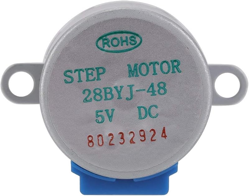 LiebeWH 5 Pcs 5V 4-Phase Rohs 28BYJ-48 Stepper Motor Micro Reduction 5-Wire