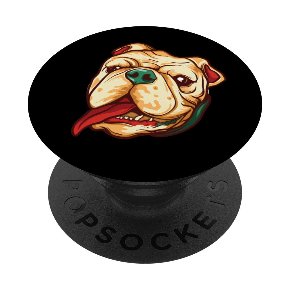 Bulldog Dog Lover Gift English Bulldog PopSockets PopGrip: Swappable Grip for Phones & Tablets