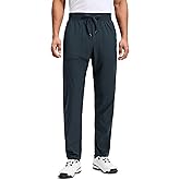 CRZ YOGA All Day Comfy Pull-On Golf Pants for Men 31" - Quick Dry Lightweight Work Casual Pants with Pockets