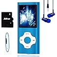 MP3 Player / MP4 Player, Hotechs MP3 Music Player with 32GB Memory SD Card Slim Classic Digital LCD 1.82'' Screen MINI USB Port with FM Radio, Voice Record