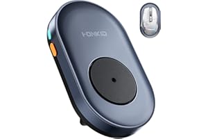 HONKID Undetectable Mouse Mover Jiggler with ON/Off Switch and USB Port Drive-Free,Simulate Physical Automatically Mouse Movement,Prevent Computer Laptop Inactive/Lockdown