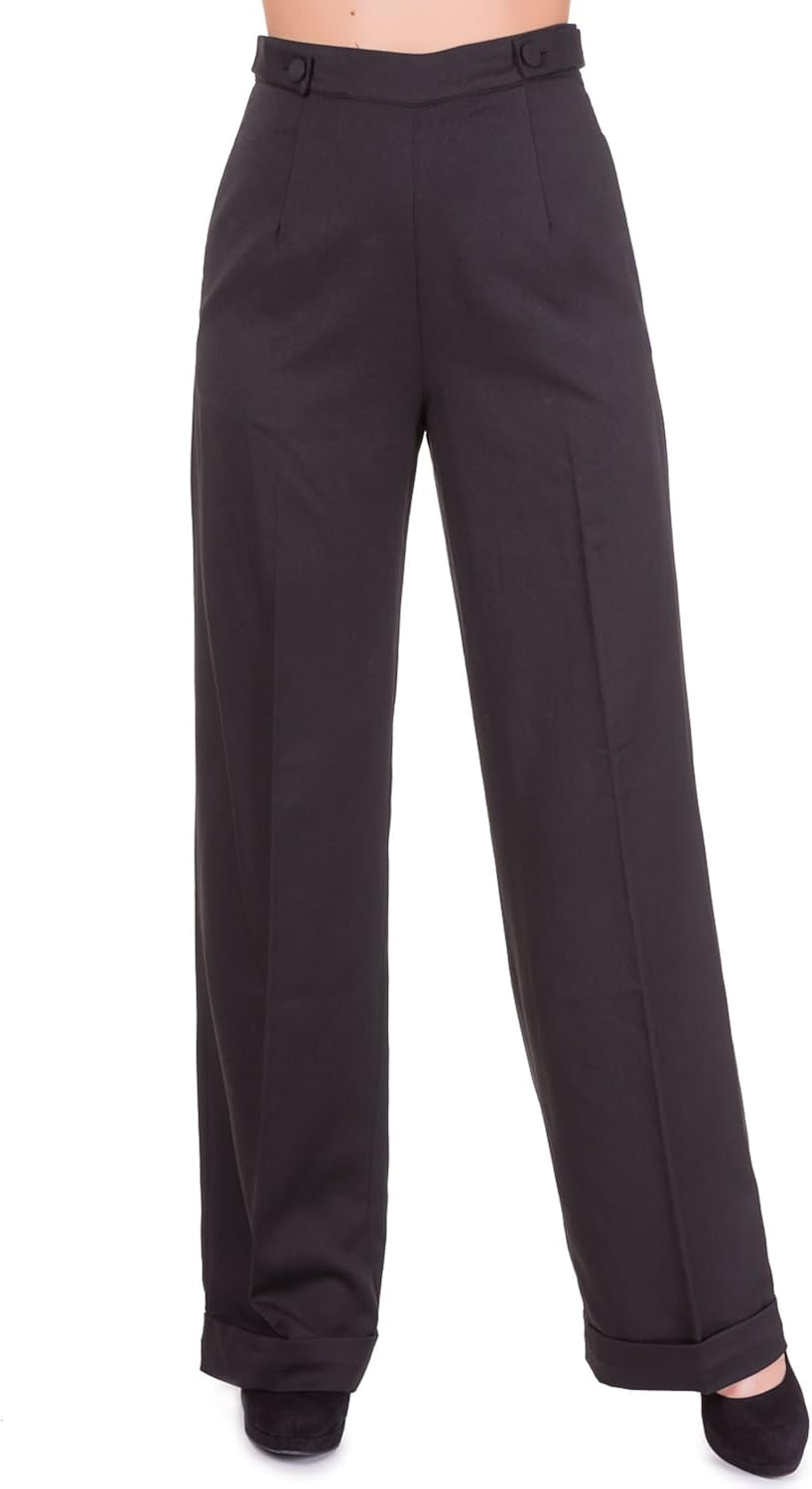 vintage high waisted trousers