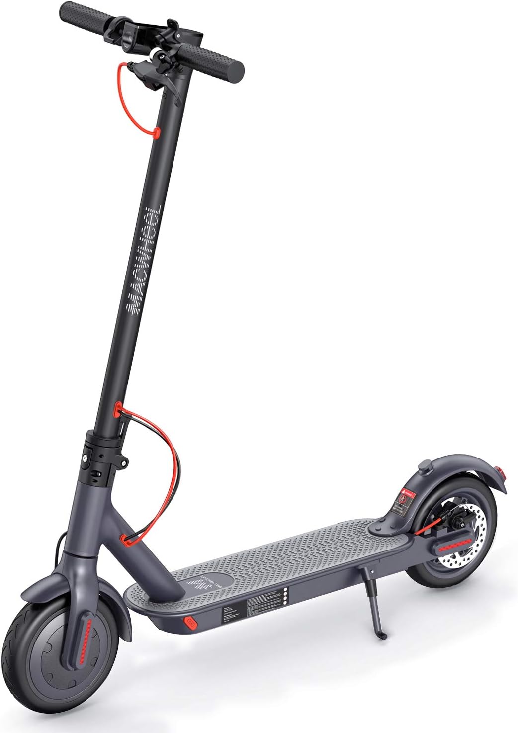 Macwheel MX1 Electric Scooter, 8.5" Foam Fulfilled Flat-Free Tires, 15.5mph Folding Commuting Scooter