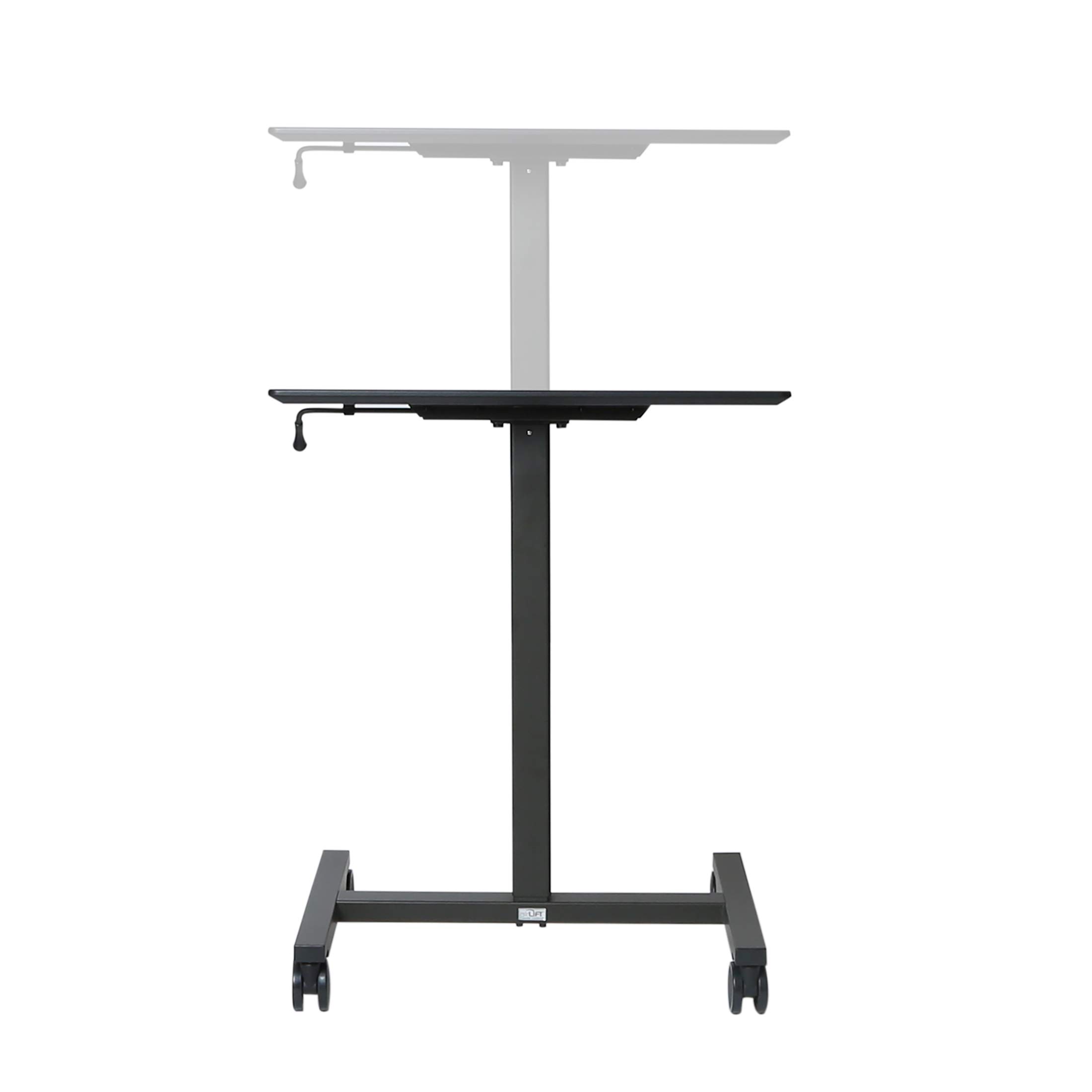 Seville Classics Airlift 24.5" Pneumatic Height Adjustable SitStand