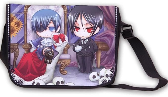 Amazon Com Siawasey Black Butler Anime Ciel Sebastian Messenger