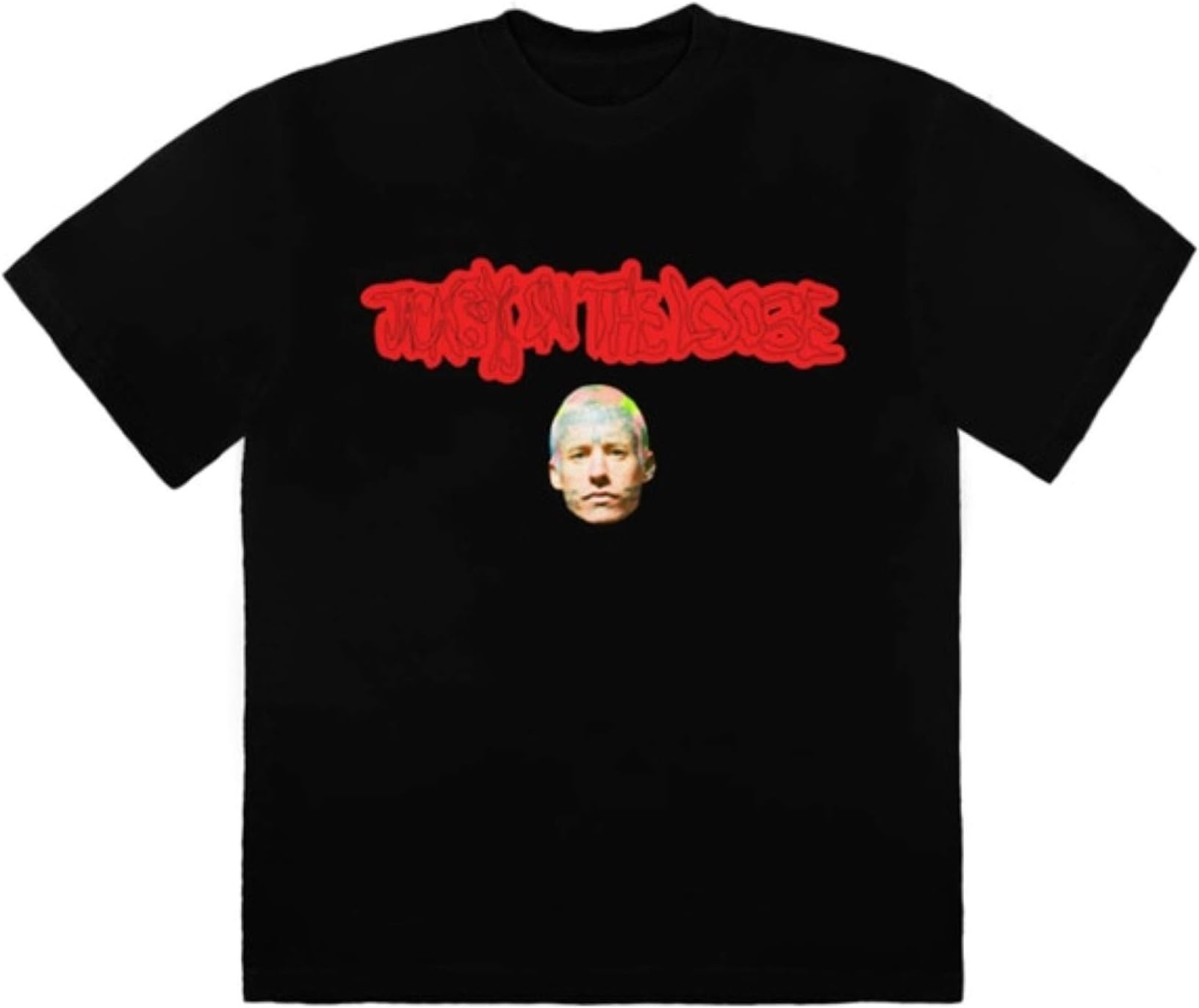 Travis Scott Jackboys On The Loose T-Shirt - Size Small Black