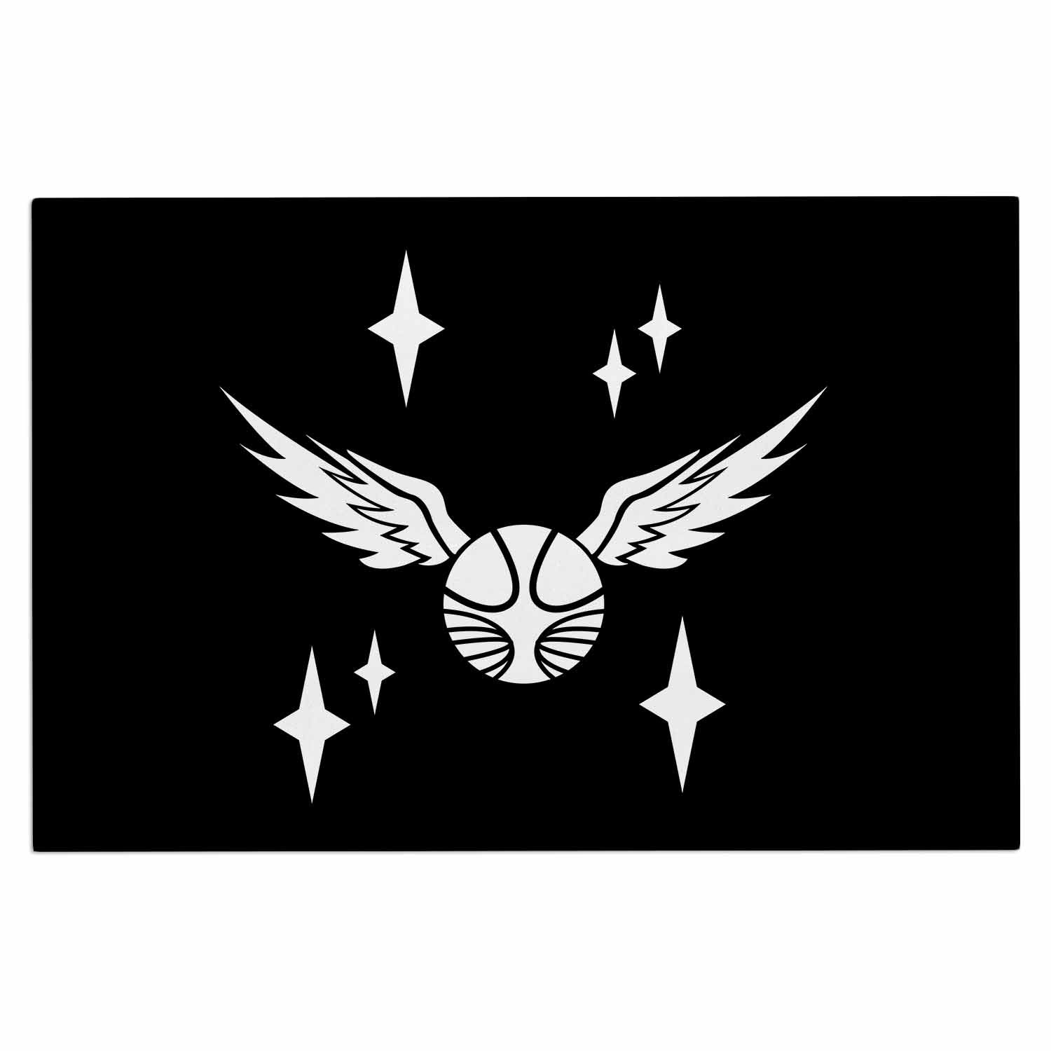 Top Brand Kess Inhouse Jackie Rose Golden Snitch Black Fantasy Decorative Door 2 X 3 Floor Mat Home Kitchen Outlet Factory Shop Brouwerijdefontein Nl