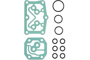 Hulyxayfave Automatic Transmission Linear Solenoid Gasket and O-Rings Seal Kit Fit for Honda Civic 2006-2013 Fit 2007-2013, Replacement 28262-RPC-000 28252-PRP-000