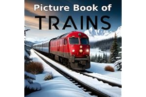 Trains Picture Book: for Seniors with Dementia and Alzheimer's | Relaxing Photographs of Trains with Fun Facts (Gift for Dementia Patients & Caregivers)