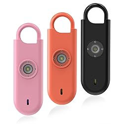 Fauxomor 140dB Personal Safety Alarm for Women, 3