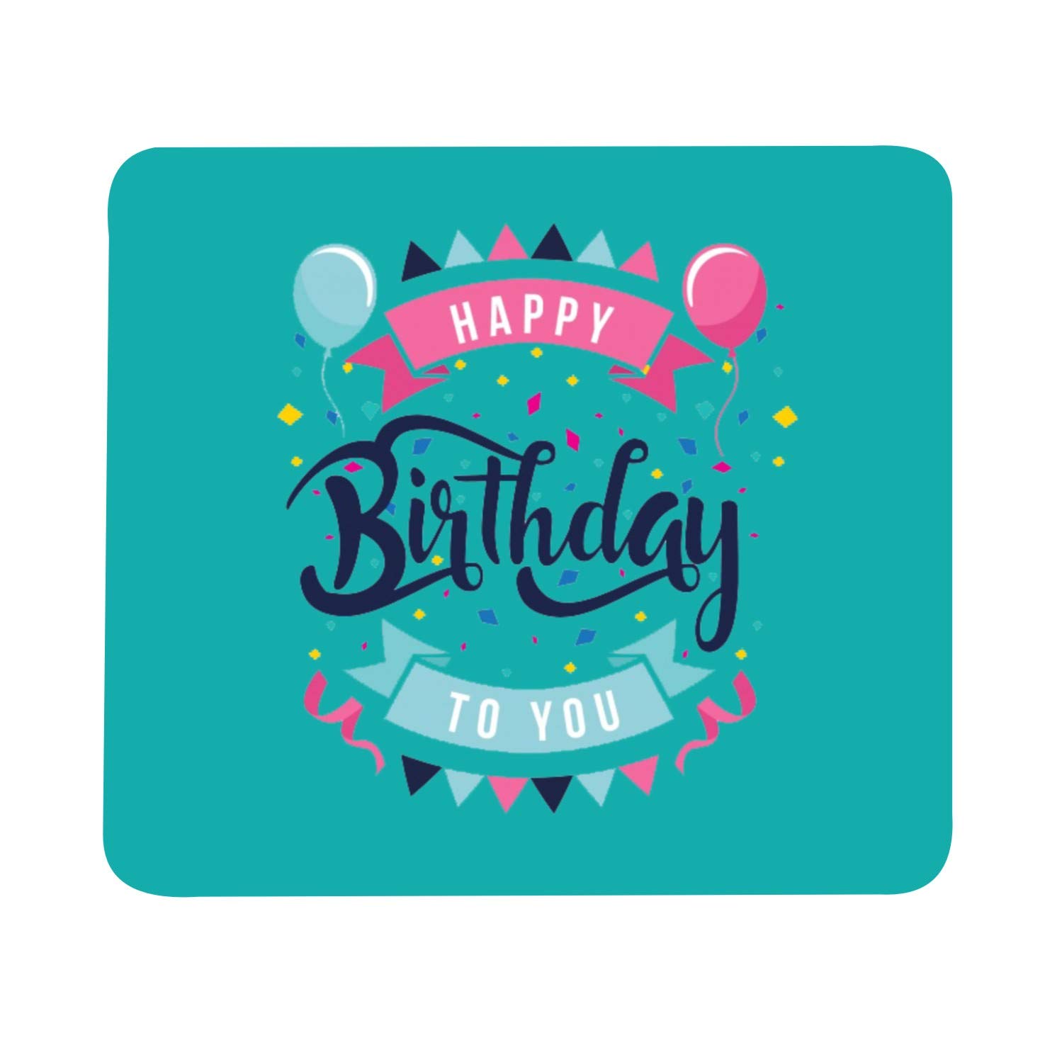 Amazon In Buy Family Shoping Birthday Gifts Office Printed Happy Birthday To You Mousepad For Computer Pc Laptop Online At Low Prices In India Family Shoping Reviews Ratings