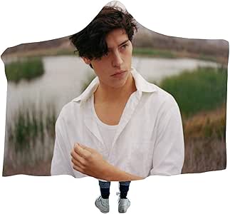 Yaxinduobao Cole-Sprouse Manta Manta Suave Mantón Abrigo con Capucha