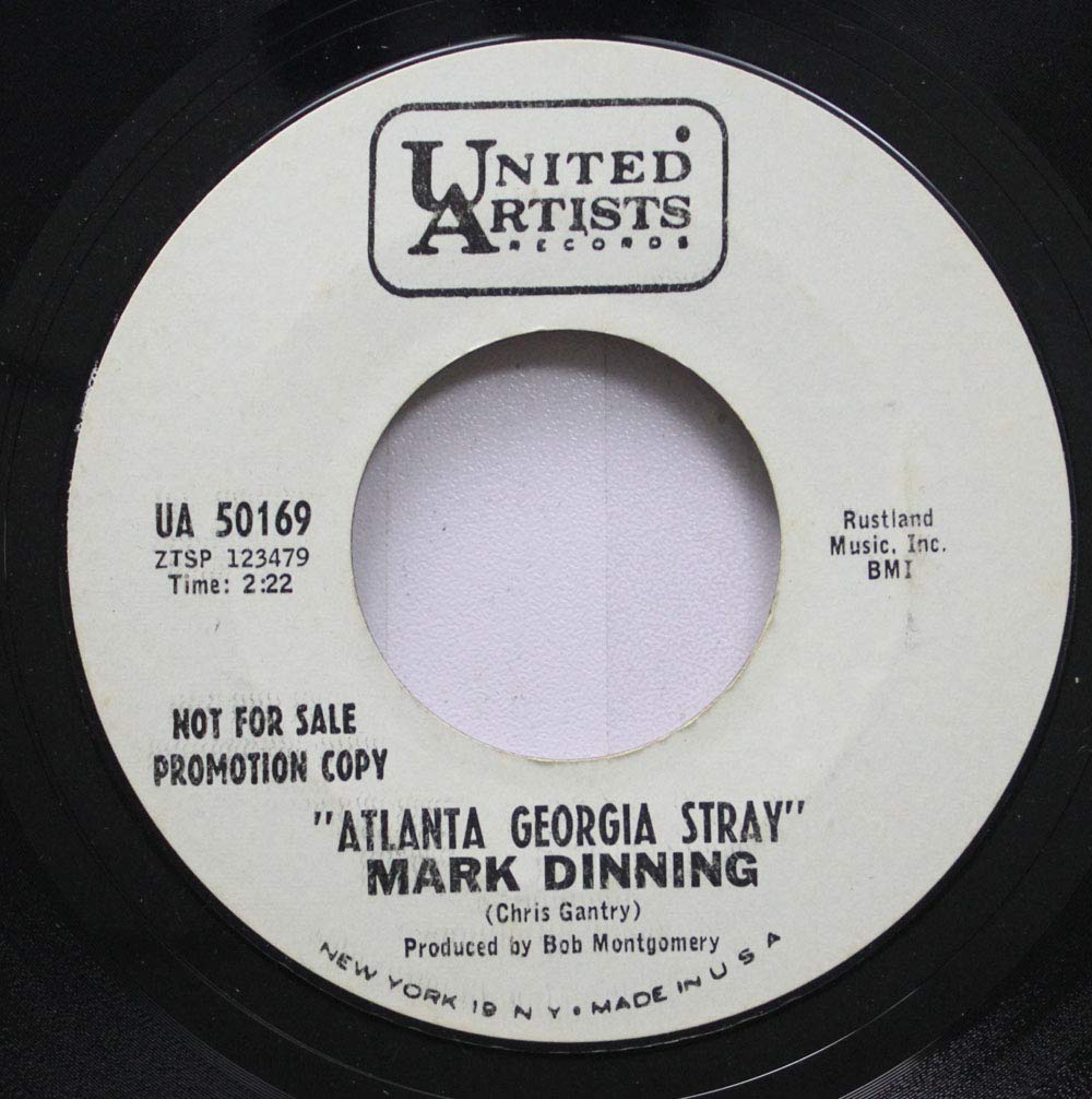 Mark Dinning Mark Dinning 45 Rpm Atlanta Georgia Stray It S Such A Pretty World Today Amazon Com Music amazon com