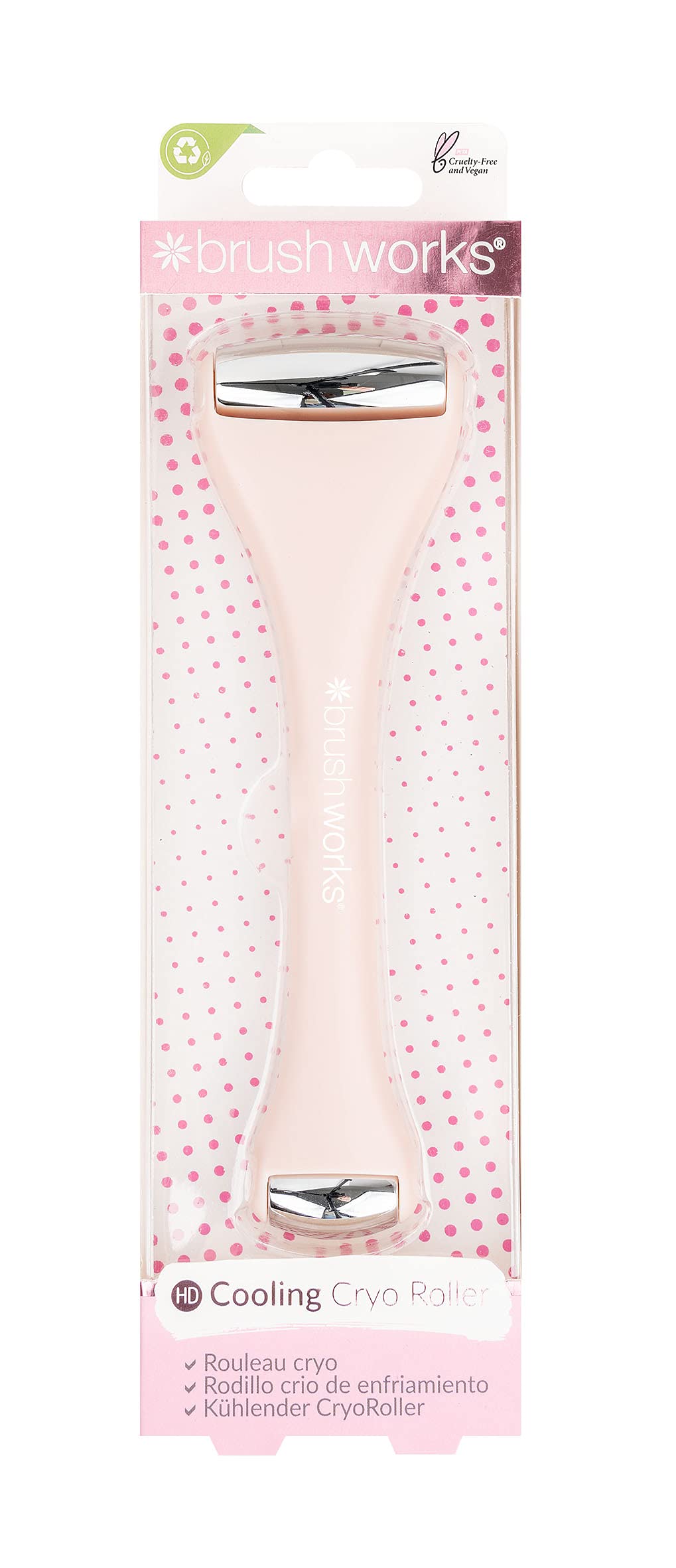 Brushworks Cryo Roller - Pink