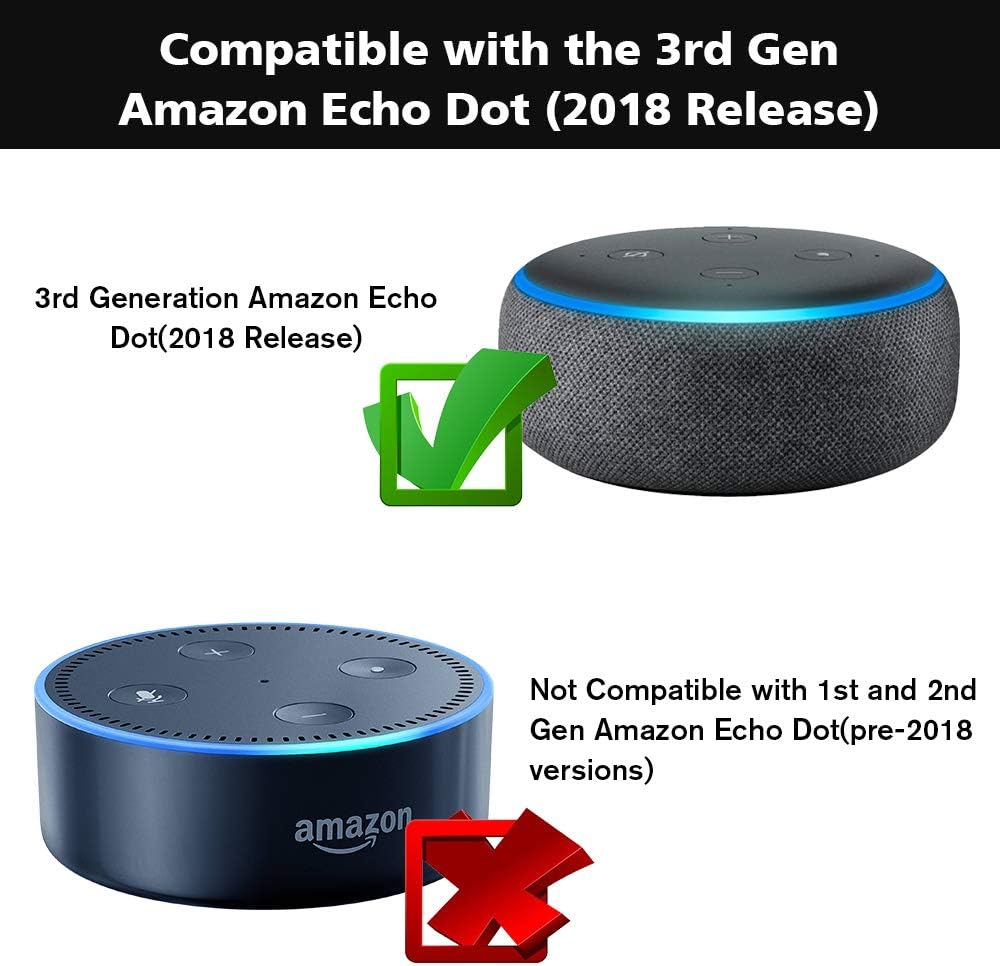 Silikon Schutzhulle Fur Alexa Echo Dot 3 Generation Smart Speaker Dot 3 Generation Personalisierbar Ultraleicht Stossfest Tischhalterung Stander Zubehor Leuchtet Im Dunkeln Amazon De Elektronik