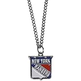 NHL Siskiyou Sports Fan Shop New York Rangers Chain Necklace with Small Charm 22 inch Team Color