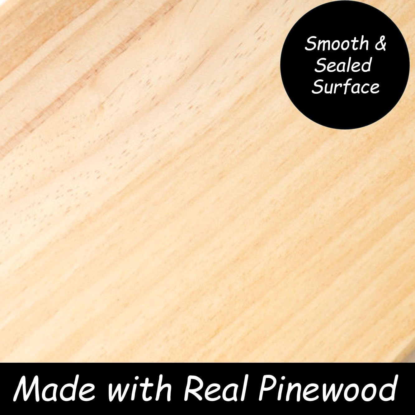 King Mills Plus Size Pinewood Extra Wide and Thick Transfer Board/Slide Board for Transferring to Wheelchair, Bed or Car. Ideal for Seniors, Elderly or Physical Therapy Patient.L