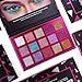 UCANBE 15 Color Glitter Sequin Eyeshadow Palette, High Pigment Face Body Chunky Glitter Metallic Shimmer Eye Shadow Pallet Waterproof Long Lasting Makeup Eyeshadow Powder (03)
