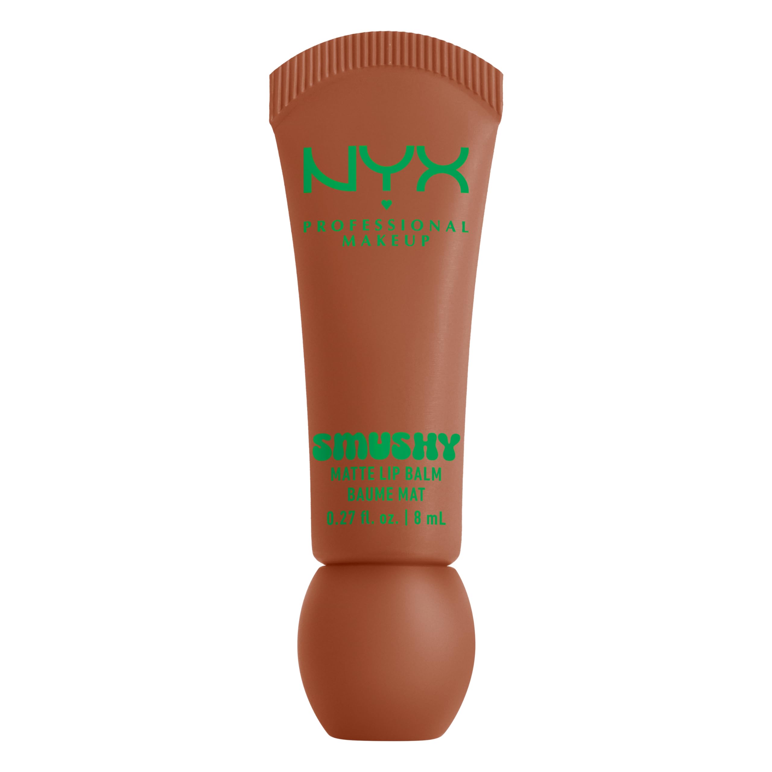 Photo 1 of NYX PROFESSIONAL MAKEUP Smushy Matte Lip Balm, Tinted Lip Moisturizer with Soft, Matte Finish - Soft Smile (Soft Nude)
