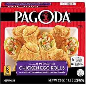 Image of Pagoda Large White Meat Chicken Egg Rolls, 22.0 Ounce (frozen)