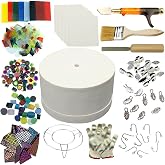 WICAND Microwave Kiln Fusing Glass for Making DIY Jewelry Tools 15pcs Set