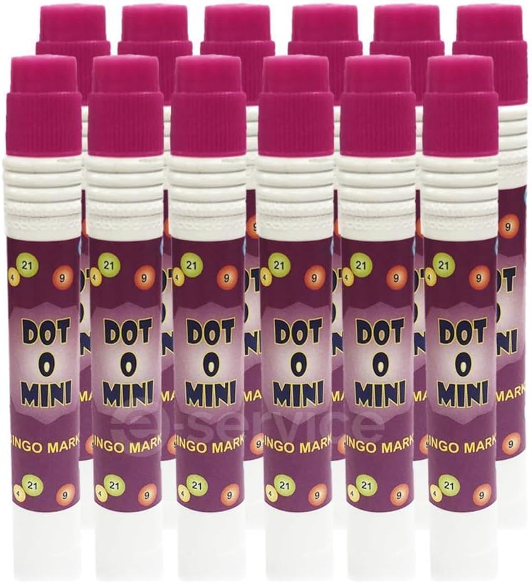 ClubKing Ltd Bingo Dabbers, 20ml, Purple, Pack of 12