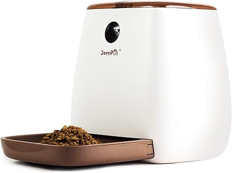 Amazon Com Jempet 12 Meals Auto Pet Feeder 1080p Hd Wifi Pet