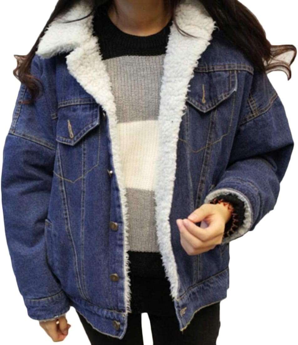 lambswool denim jacket