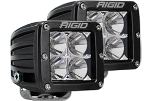 RIGID INDUSTRIES D-Series PRO Flood Beam, Pair, Universal, 2-Pack