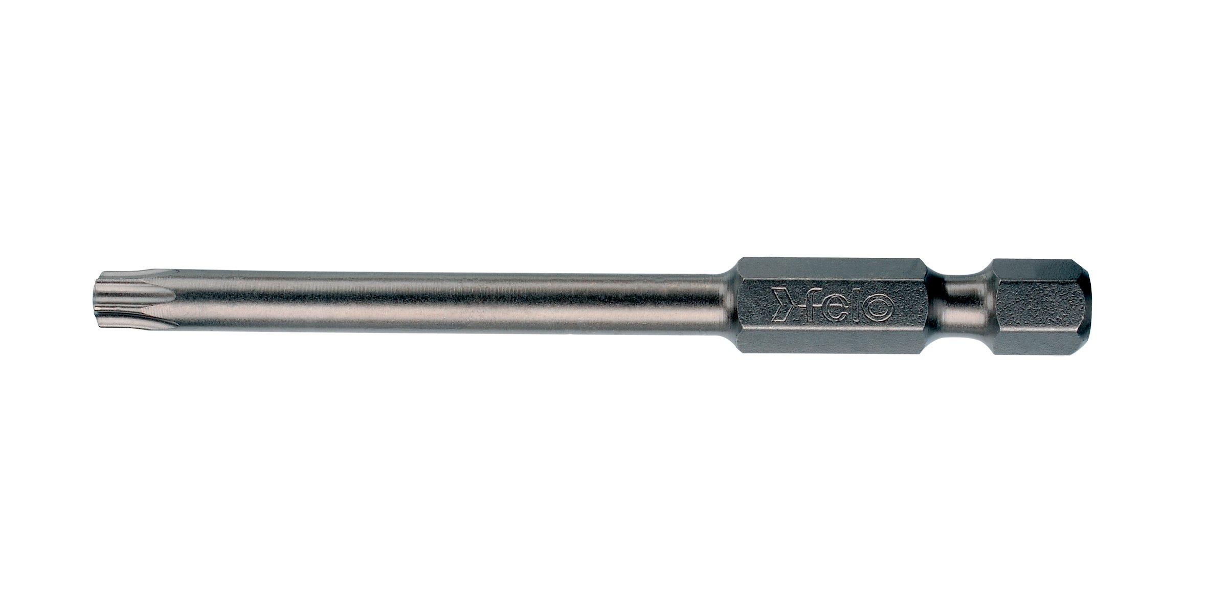 Felo 0715730848 T40 Torx Industrial Bit on 1/4" Stock, Length: 2 7/8"