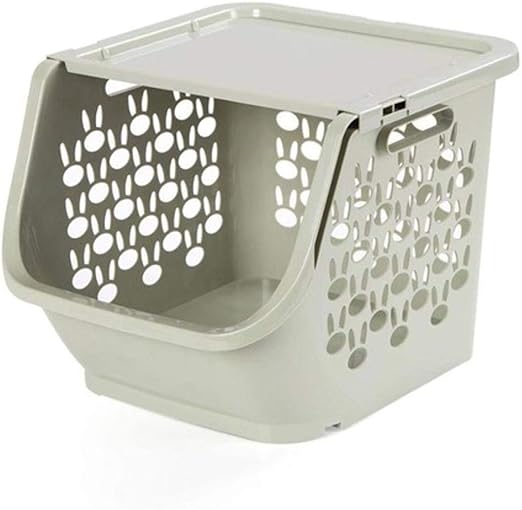 N-B Canasta de lavandería para el hogar, Estante para Frutas y Verduras
