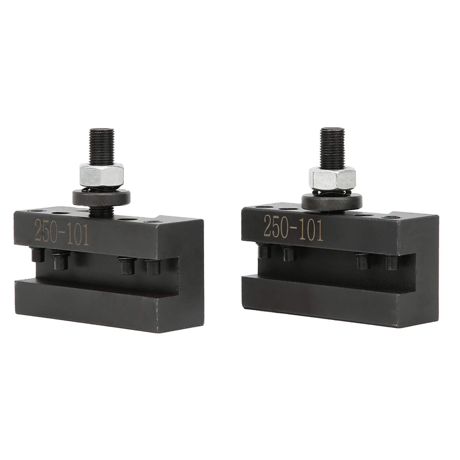 Tool Post Holder Mini Lathe Tool Post CNC Tool Post Holder Style 250-101(Pack of 2)