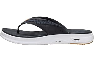 HEYDUDE Men's Hey2O Flip Flop Mesh Sandal | Water Friendly Flip Flops with Drainage Outsole and Quick Dry Upper