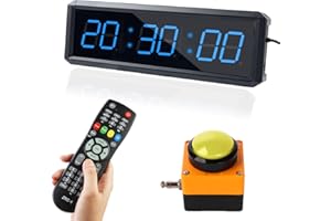 SMAHEAT Fitness Timer with Stopwatch Button, Suitable for School/exam/Home Exercise/Gym/Gym SMAHEAT Electronic Fitness Timer 