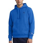 Champion Men's Pullover Fleece Hoodie, Standard Fit, Midweight, C Logo, Available in Regular and Big &amp; Tall