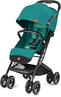 gb Gold Buggy Qbit+ All Terrain, Luxus Traveller, 3-in-1 Reisesystem, Ab Geburt bis 17 kg (ca. 4 Jahre), Laguna Blue