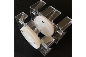 Rotating Card Tray,2 Deck 6 Deck Revolving Playing Card Holder Game Organizer Gifts (Put 2 Poker)