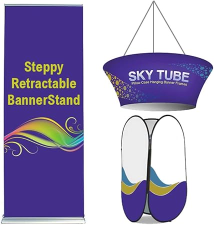 Bannerbuzz Custom Skytube Display Package Trade Show Exhibit For