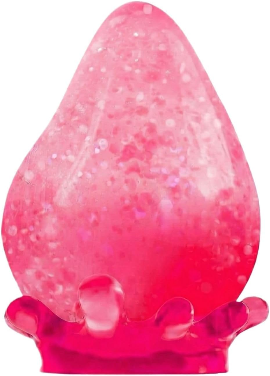 Water Drop Squeeze Squishies,Soft Fidget Stress Ball,Malt Sugar Squishy Stress 2026 New Slow Rise Relief Fidget Sensory for Anxiety Stress Party Favors (Pink) (Pink)
