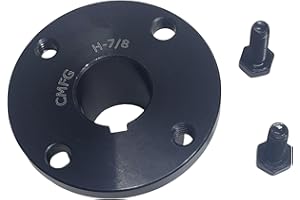 CMFG STB Split Taper Bushings H-7/8, 7/8 inch Bore,Carbon Steel Material, H Type Split Locking Bushings for Pulleys/Sheaves