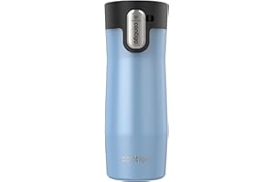 Contigo West Loop 3.0 Stainless Steel Travel Mug with Tea-Bag Hook & Spill-Proof Lid, Vacuum-Insulated Reusable Cup Coffee an
