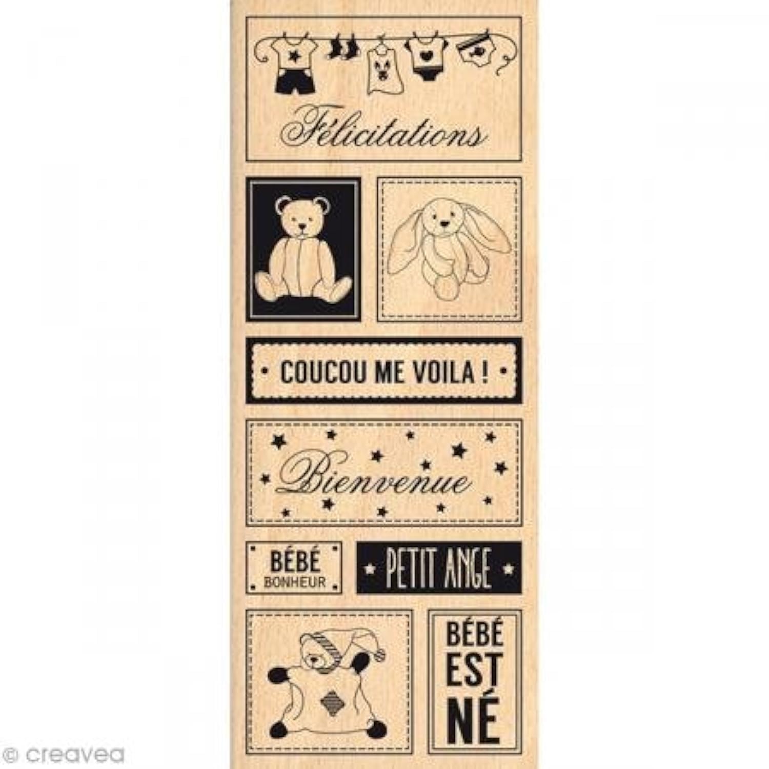 Florilèges Design Wooden Stamp 60 x 150 m