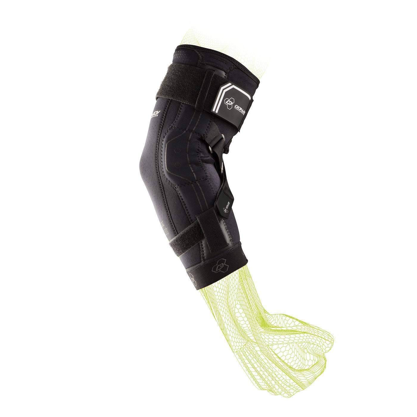 Photo 1 of DonJoy Performance Bionic Elbow Brace II - Large - Maximum Hinged Support for Elbow Hyperextension, UCL, Tommy John Ligament Injury, Dislocated Elbow for Football, Lacrosse, Rugby, Basketball