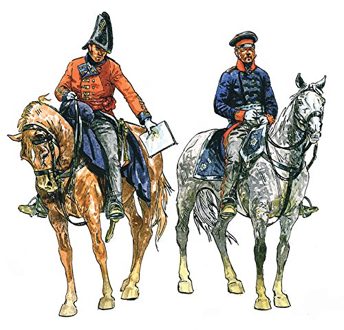 Italeri 8001283060653 British & Prussian General Staff, Figuren, Brown – Bild 5