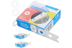 TIDTALEO Lot de 750 étiquettes autocollantes pour feuilles volantes ultra fines