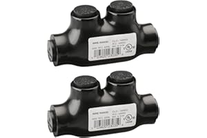 Wengart - Insulated inline splice connector, Allen hex electrical connector and wire connector, double rated CU9AL for copper