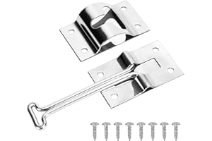 Lonffery Rv Door Latch, RV Door Holder, 304 Stainless Steel Trailer Latch, 4 inches