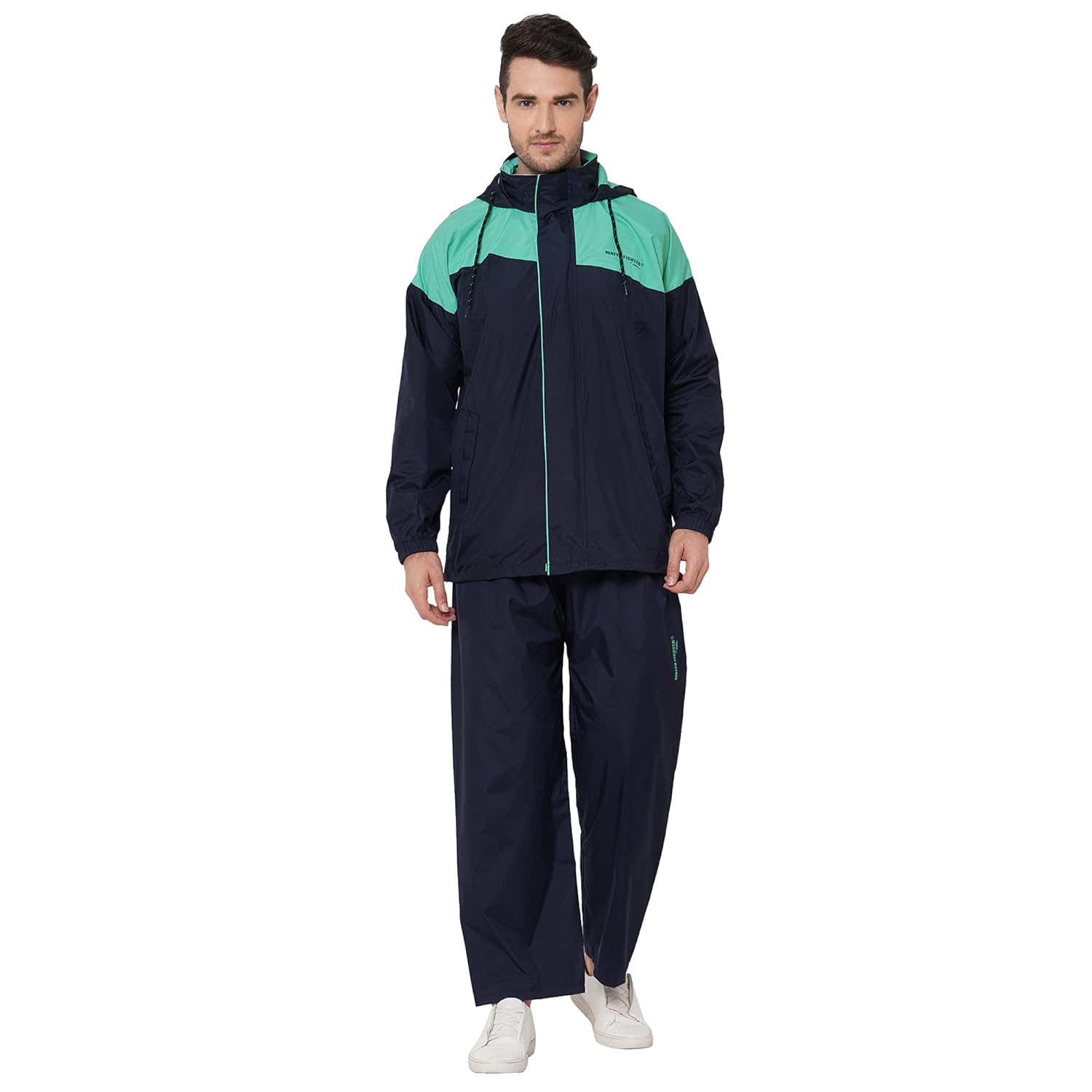 Buy ZEEL Mens Raincoat with Hood Water FighterRain Coat for Men