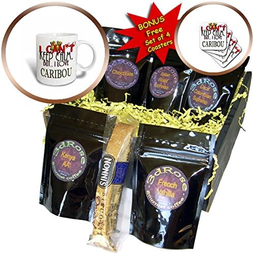 Blonde Designs I Cant Keep Calm, But I Love - I Cant Keep Calm, Caribou - Coffee Gift Baskets - Coffee Gift Basket (cgb_241913_1)